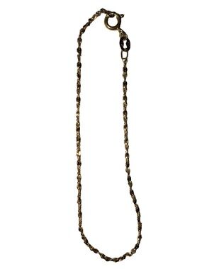 10kt solid Gold Rope Chain bracelet